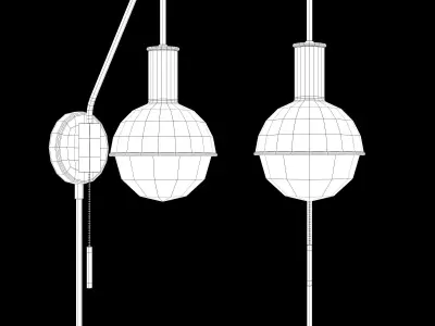 George Oliver jaxon 1-light wall sconce 3D model