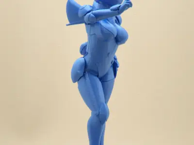 Sexy Space Bunny 3D print model