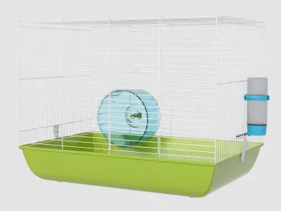 Hamster Cage 3D model