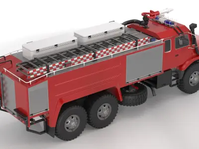  Generic Fire Truck 03 