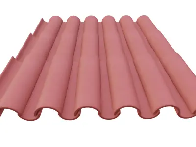 The Roof red 3D model