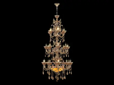 MD 89325-27 Osgona Chandelier 3D model