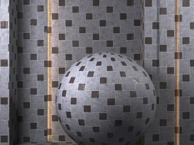 4K Floor Tile Textures Set 01 - Premium PBR - 4 Patterns Texture