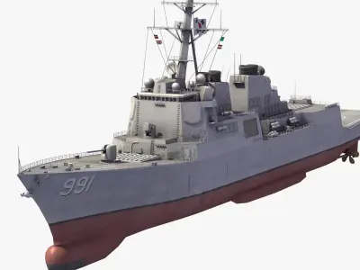  Sejong The Great Class Destroyer 