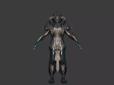 Predator Sci-Fi Hunter 3D Model  3D model