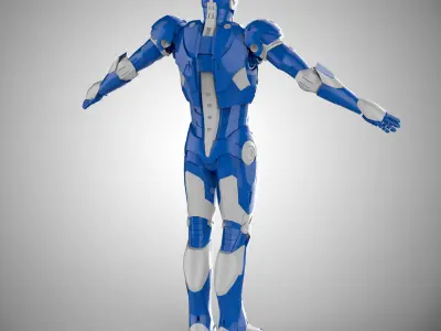 Iron Man 3D model