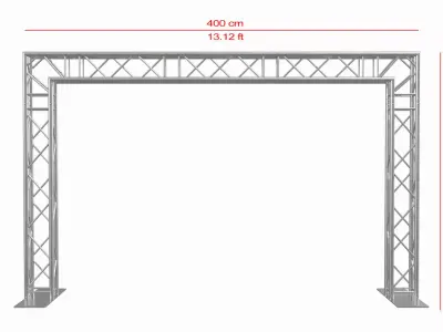 Modular Event Truss Arch Collection 3D Model Pack