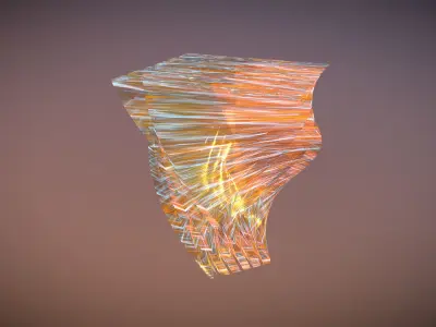 Crystal Tower 3D model