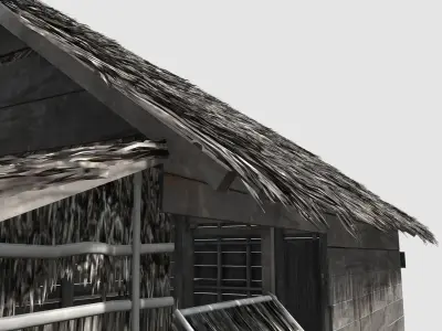 Thatch Hut 3D model