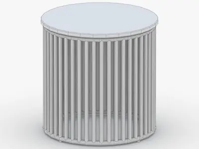 0435 - Coffee Table Low-poly 3D model