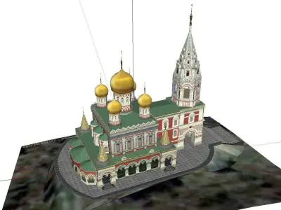 Architecture-Religion-God-Culture-Temple-014 3D model