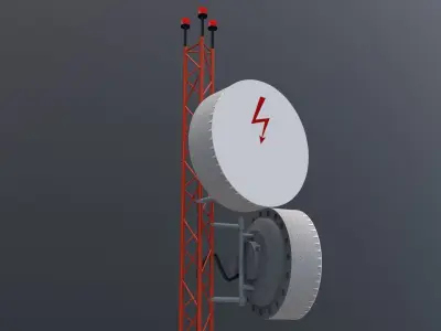 Cellphone Tower 3D model