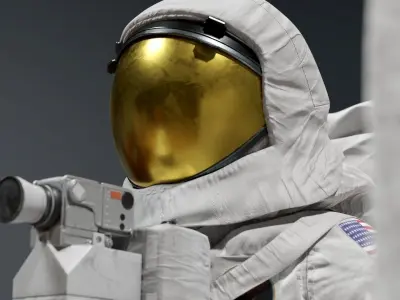 SPACESUIT Moon APOLLO 11 3D model
