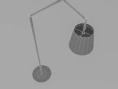 3D Floor Lamp Model