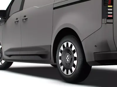 Flexis Panel Van 2026 3D model