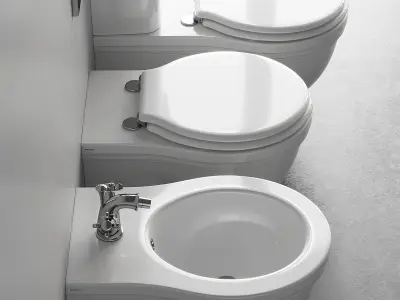 Galassia Ethos WC Art 8437 Art 8438 Art 8441 3D model