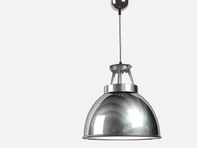 Titan metal pendant light 3D model