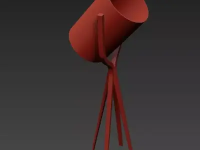 Lamp Floor or Table Free 3D model