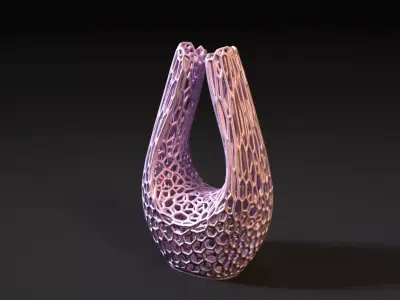 Vase Voronoi 3D print model