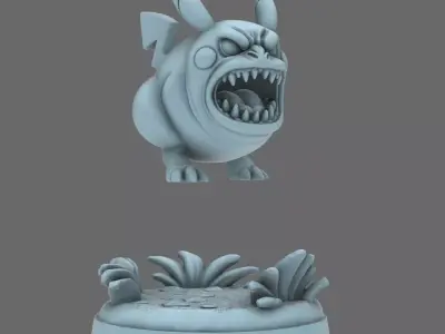 Space Orcs Zappy Thundermaw Attack Beast 3D print model