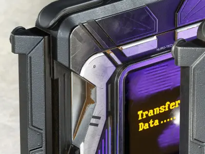 Sci-fi Hacking Device V1 PBR Low-poly 3D model