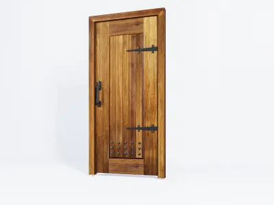 Spanish Door Classic  Low-poly 3D model
