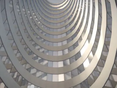 City Building Design O-2 Low-poly 3D model