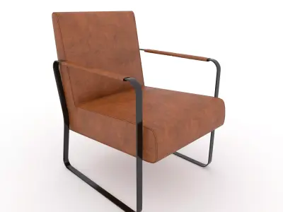 Armchair 60 3D model