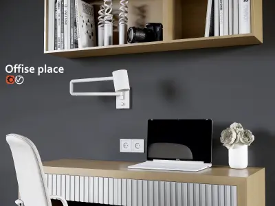 Office Workplace 3D model