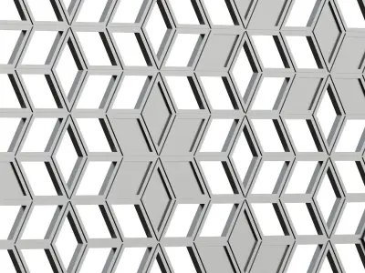 ELEVATION FACADE CNC DESIGN 3D model