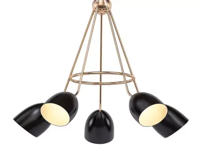 Byers Dimmable Chandelier 3D model