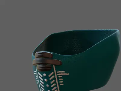 Gas mask helmet 3d model scifi Low-poly  Low-poly 3D model 131