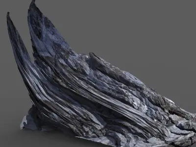 Ice Panicle Prehistoric mineral collection  3D model