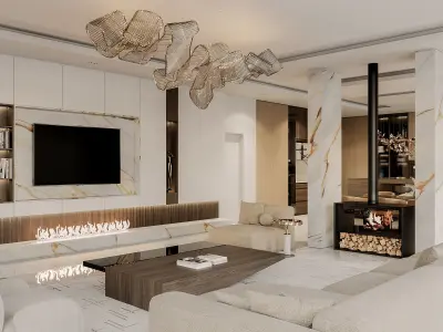 Interior Modern House 3D model