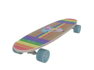 Longboard 3D model