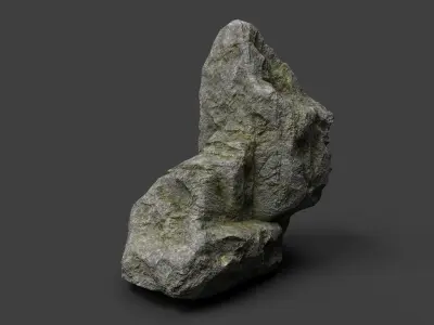 Rock 3-2 Low-poly 3D model