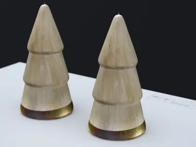 CHRISTMAS TREE FAUX DECOR 2024 3D model