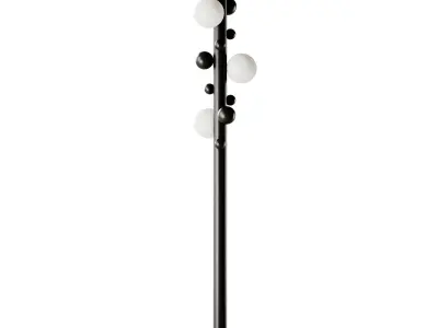Lunar F Floor Lamp ny Babich studio 3D model