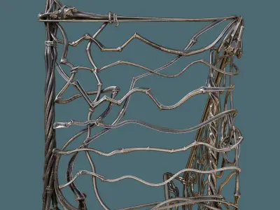 Artistic forging of metal and metal structures 3D Model Pack