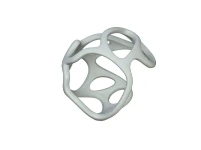 SciFi Cube Object No 24461 Low Poly Shape Texture