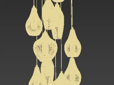 Kuzco Lighting Victoria MP3012 Pendant Light 3D model