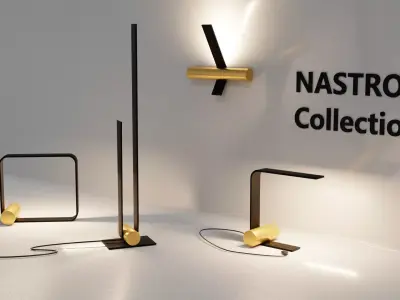 Set of lights design 3D model