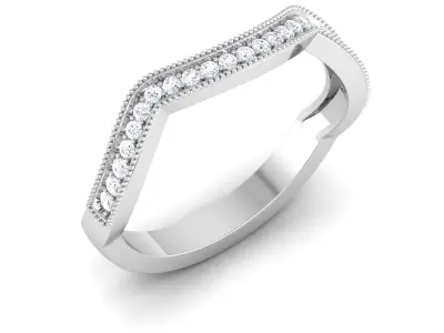  Engagement Wedding Etarnaty Band 3D print model