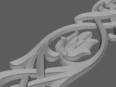 dekor ornament 3D model 93
