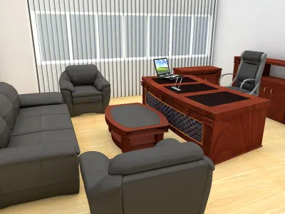 Office Floor 3D model