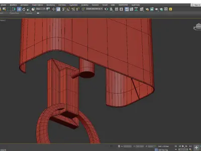  Regina Andrew Engagement Wall Sconce Low-poly 3D model