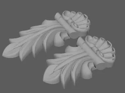 pilaster 2 sizes 3D model