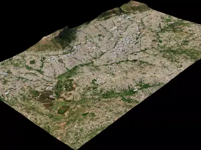 Lubango - Angola 3D model