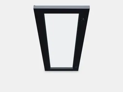 HEJSTA showcase door Low-poly 3D model