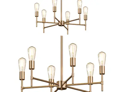 Bella Chandelier 3D model